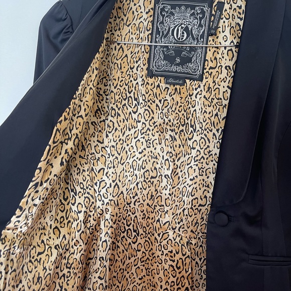 Guess black fitted blazer jacket (small) - Picture 3 of 6